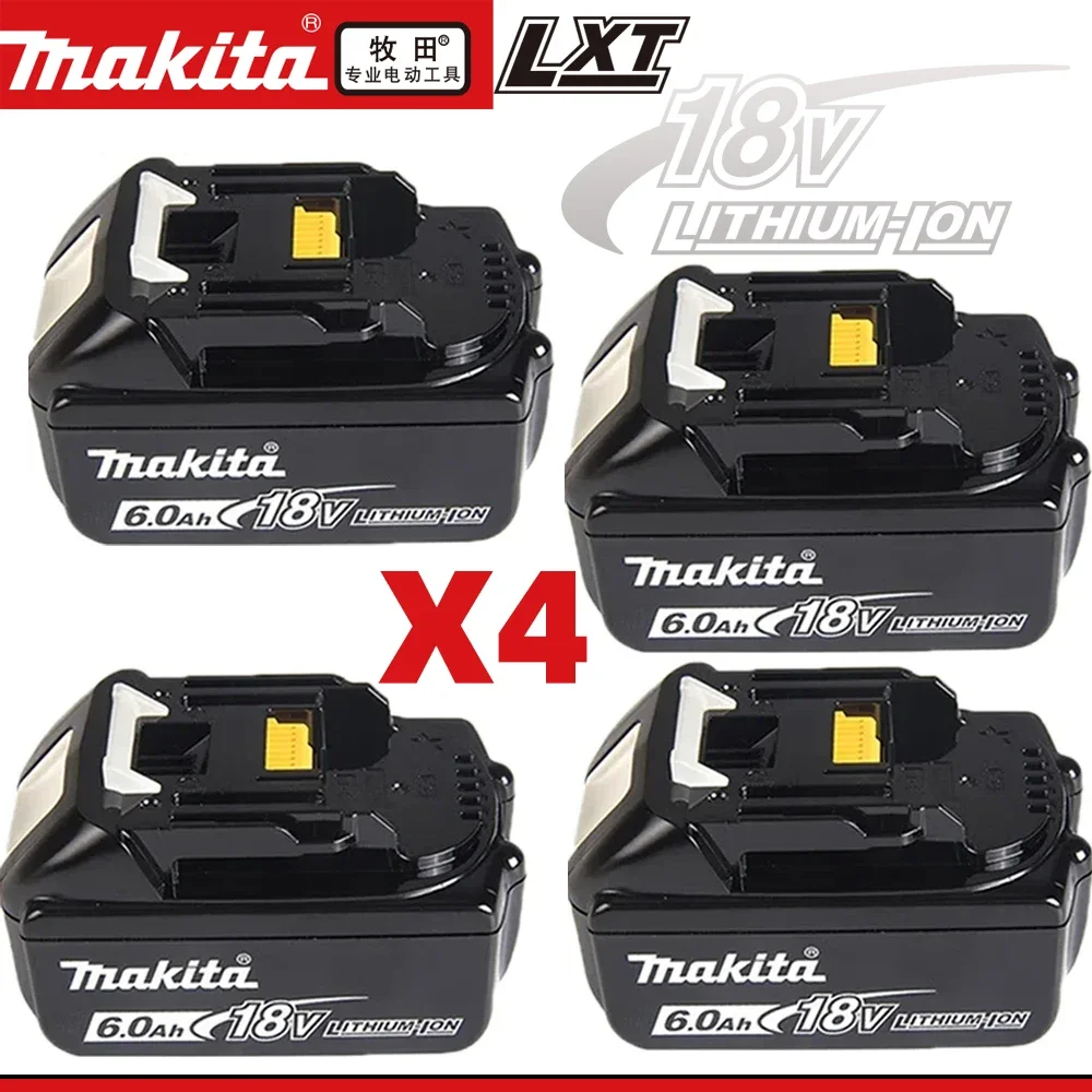 Originale Makita 6Ah/5Ah/3Ah Per Batteria Makita 18V Bl1830B Bl1850B Bl1850 Bl1840 Bl1860 Bl1815 Batteria Al Litio Di Ricambio