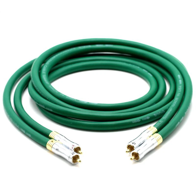 Hifi Audio Mcintosh 2328 Audio 7N Rame Mcintosh Rca Cavo Audio Di Interconnessione Con Connettore Spine Rca Placcato Oro Pailicce