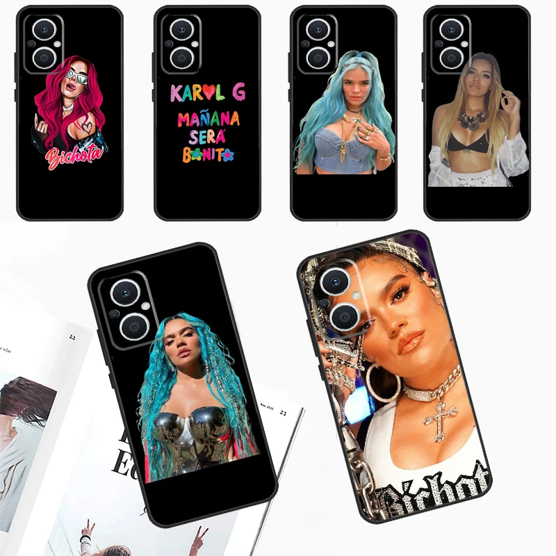Custodia Karol G Per Oppo Reno 10 Pro 4Z 5Z 8T 4 5 6 7 8 Lite Oppo Find X5 X6 Pro X2 Neo X3 Lite Cover