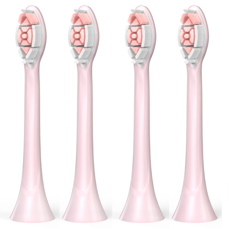 Testine 4 Pezzi Adatte Per Philips Sonicare W3 Premium White W2 Diamond Clean Hx6 Hx9 Series Spazzolino Elettrico Hx9063 Hx6066