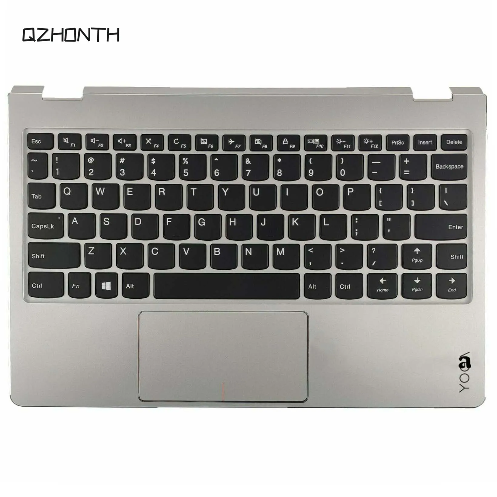 Nuovo Per Lenovo Yoga 710-11Ikb 710-11Isk Palmrest Custodia Superiore Con Tastiera Muslimah