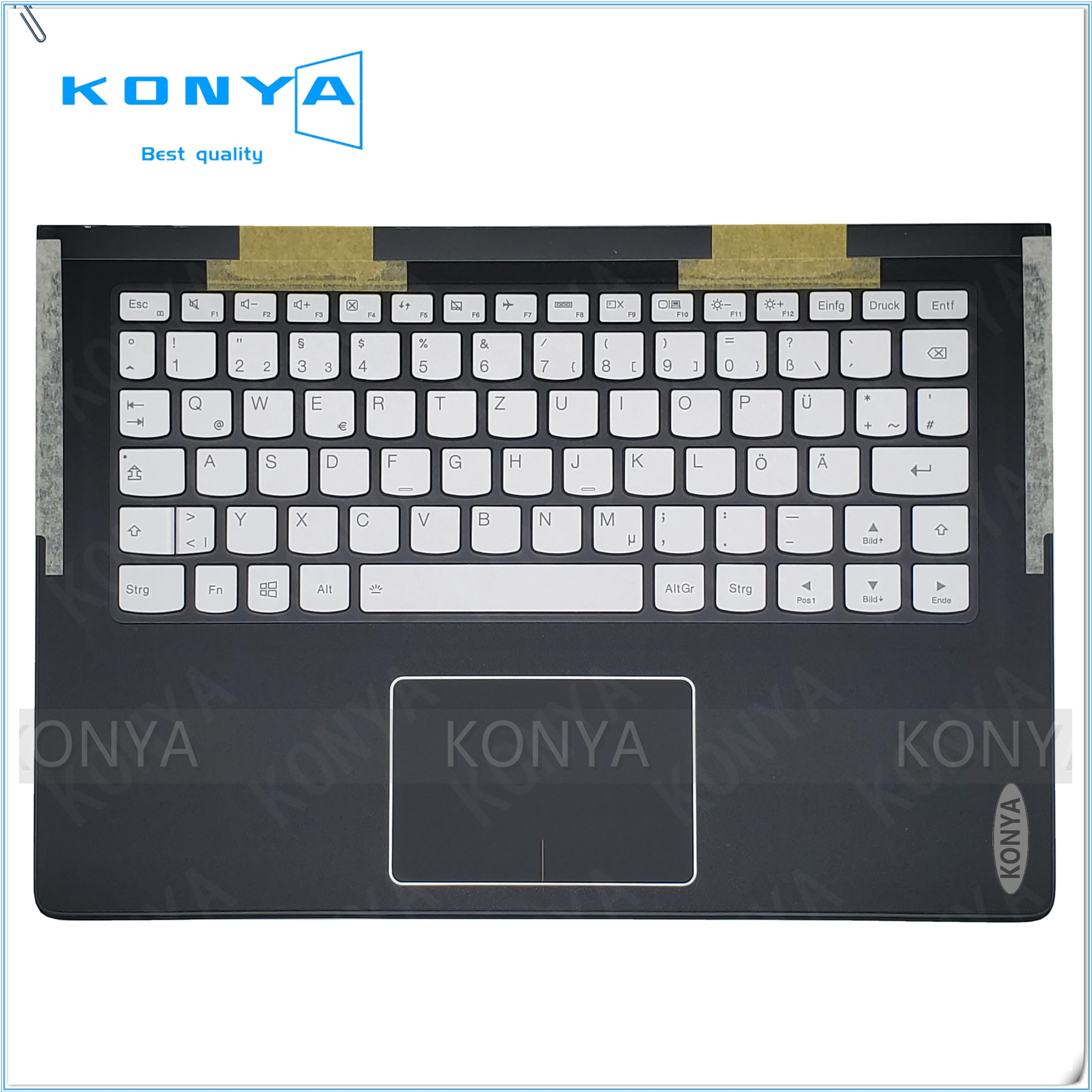 Nuovo Originale Per Lenovo Yoga 900S-12Isk Palmrest E Touchpad + Tastiera 5Cb0K93842 Am104000140 (Gr)