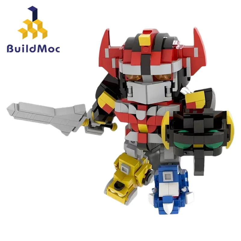 Powered Dinosaur Team Robot Building Blocks Set Per Morphin Deformation Mecha Rangers Bricks Megazord Children Toys Kid Gifs