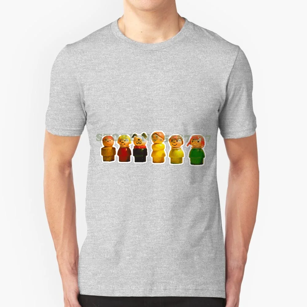 Fisher Price Little People Family Summer Funny T Shirt Per Uomo Donna Fisher Price Little People Toy Retro Vintage 1970 Little