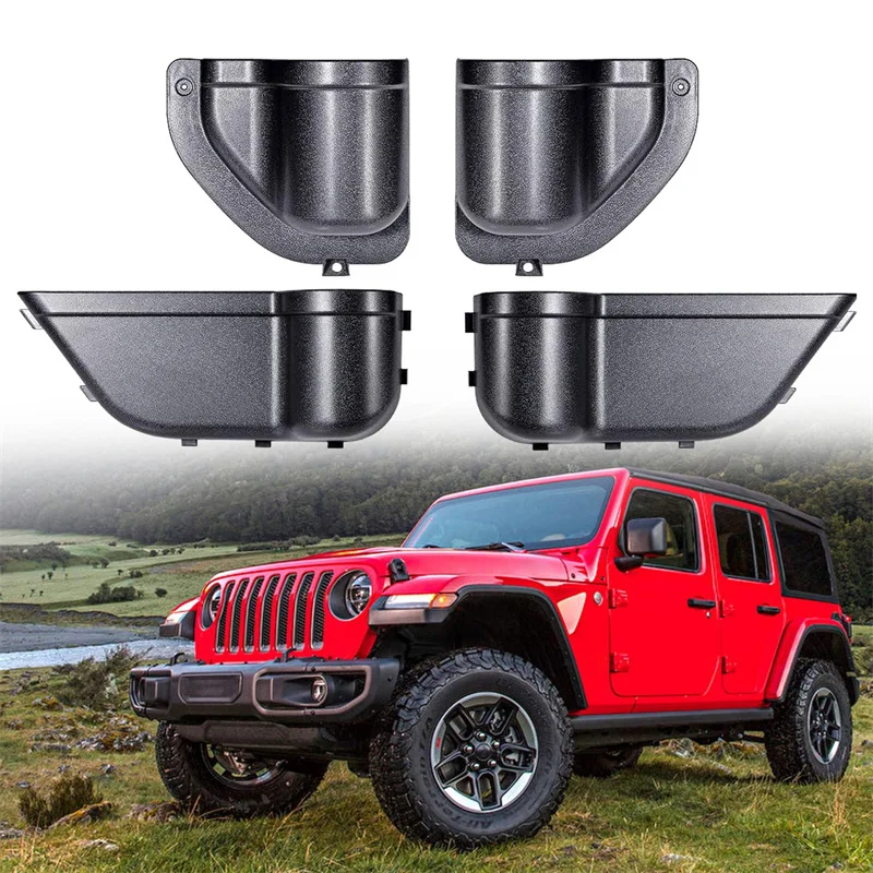 Car Front Rear Door Organizer Pocket Storage Container Box Maniglia Grab Tray Per Jeep Wrangler Jl 2018 -2023