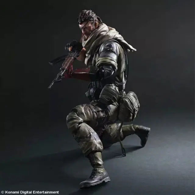 Gioca A Arti 33Cm Metal Gear Solid V Snake Action Figure Model Toys