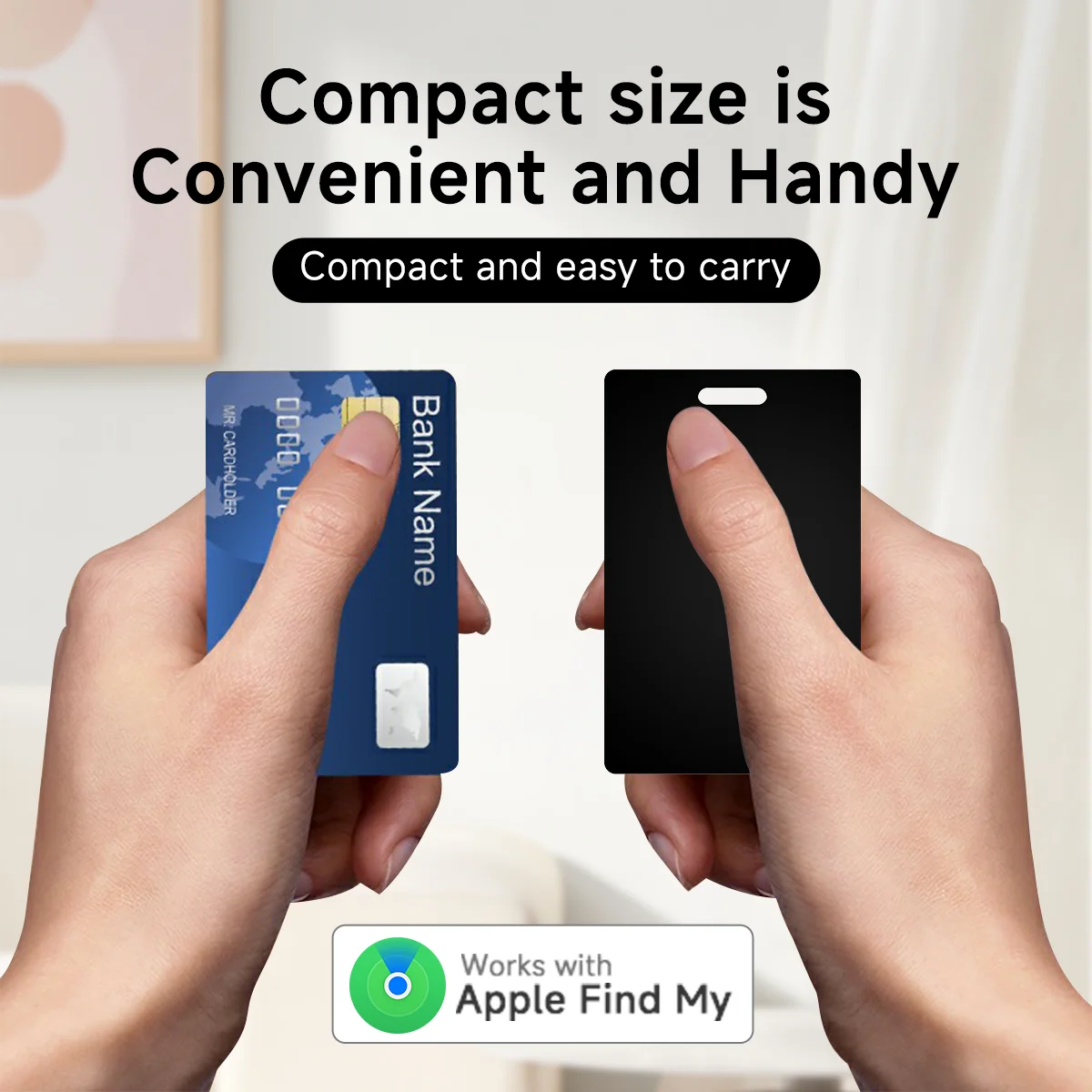 Smart Card Gps Tracker Posizionamento Dispositivo Di Localizzazione Anti-Perdita Gps Tracker Per Apple Trova La Mia Smart Tag Locator Wallet Tracker C
