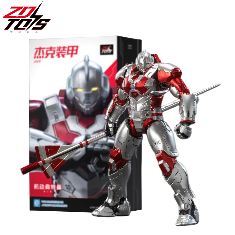 Zd Original Ultraman Jack Suit Seven Suit Action Figure Ace Suit Genuine Gaia Tiga Trigger Decker Orb Z Mecha Anime Model Toy