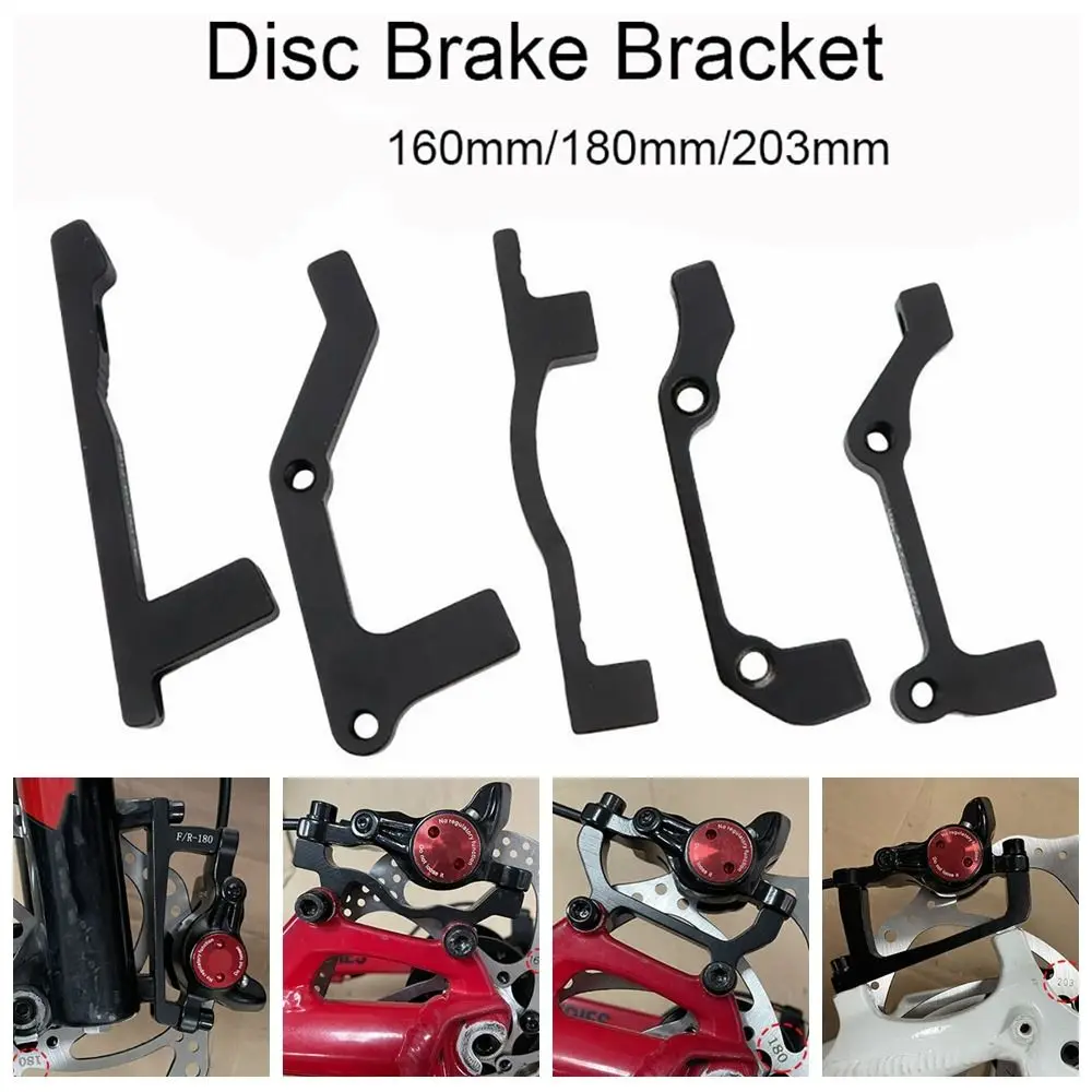 Adattatore Per Montaggio Freno A Disco Nero Mountain Bike Ultralight Pm/Is Converter Accessori Per Biciclette Rotore A/B Staffa Di Scambio Pilastro