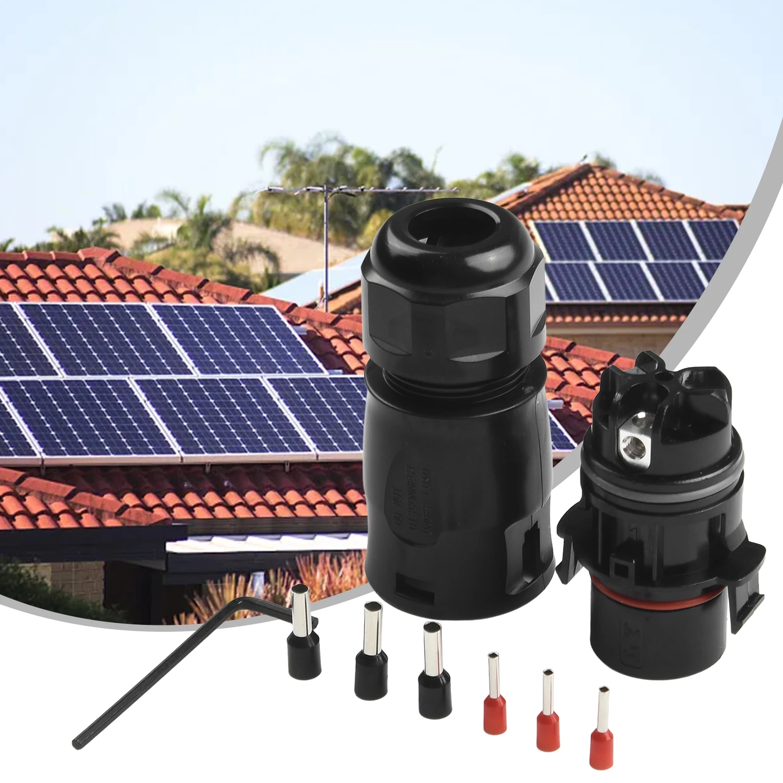 Connettore Fotovoltaico Per Deye Ly01 Connettore Cavo Di Collegamento Micro Inverter Della Presa Connettore Serie M60 / M80 Ly01