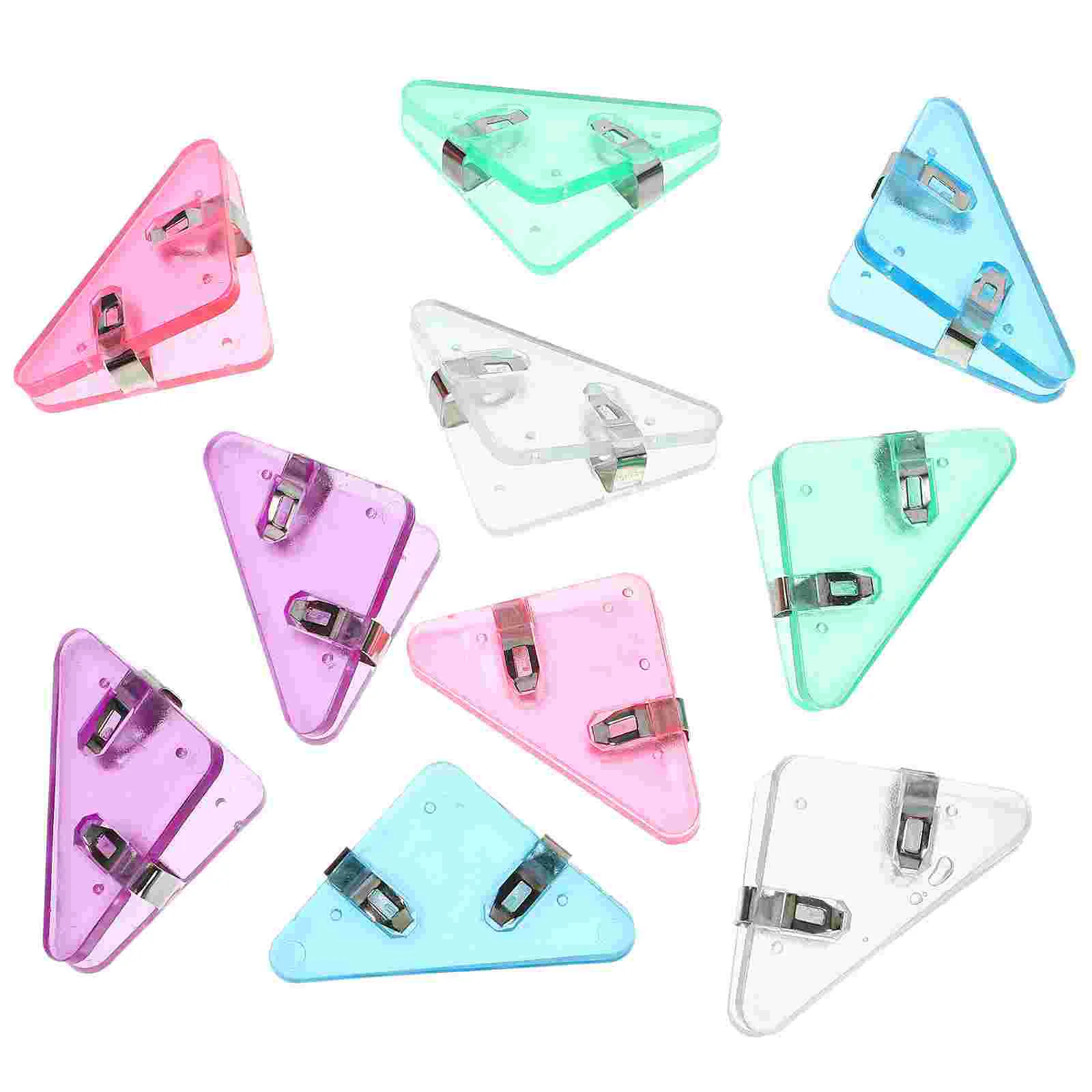 10Pcs Chip Clips Clip Per Sacchetti Di Patatine Clip Multiuso Piccole Clip Triangolari Clip Delicate