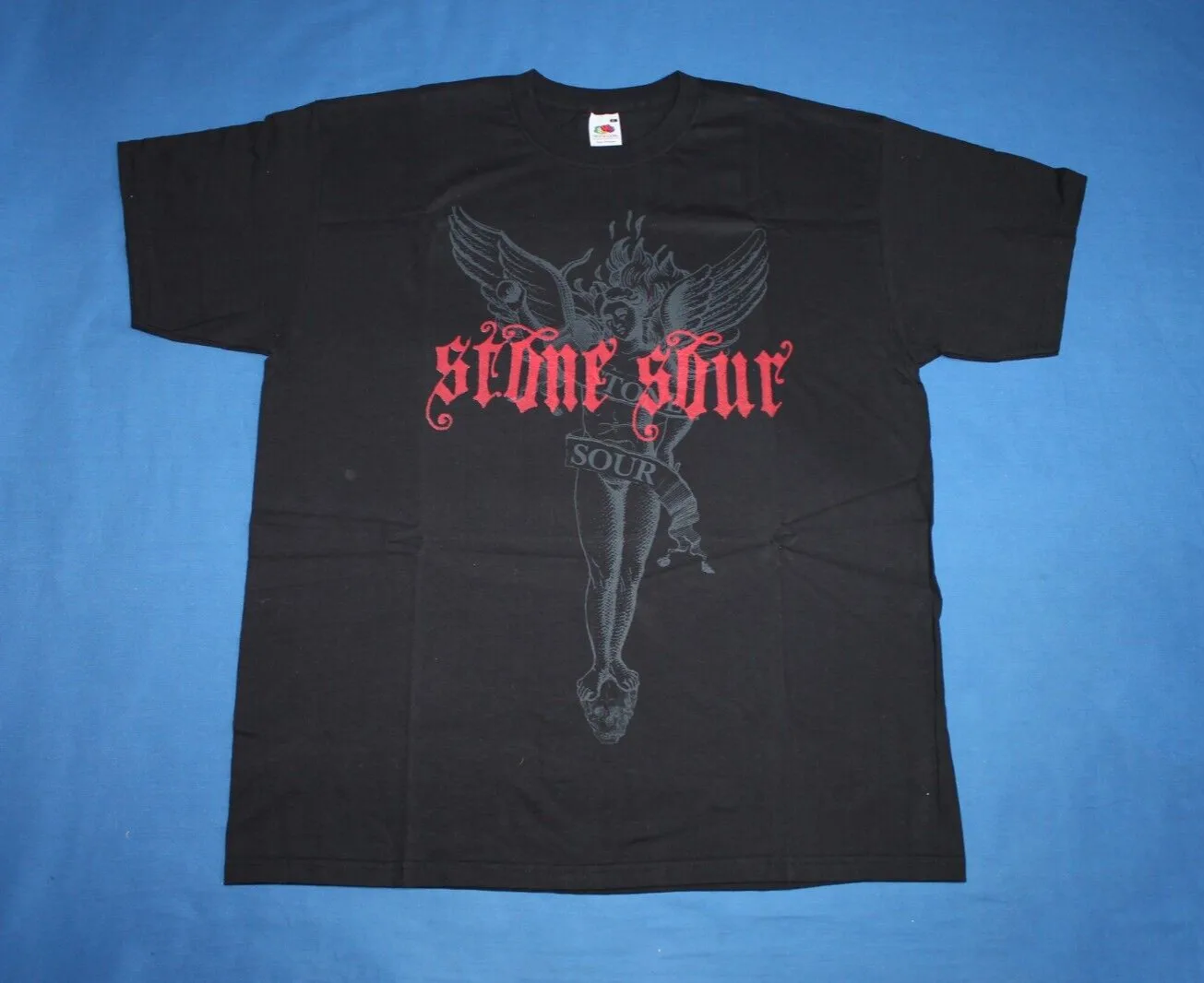 Y2K Stone Sour T Shirt Rock Band Uomo Extra Large Maniche Lunghe O Corte