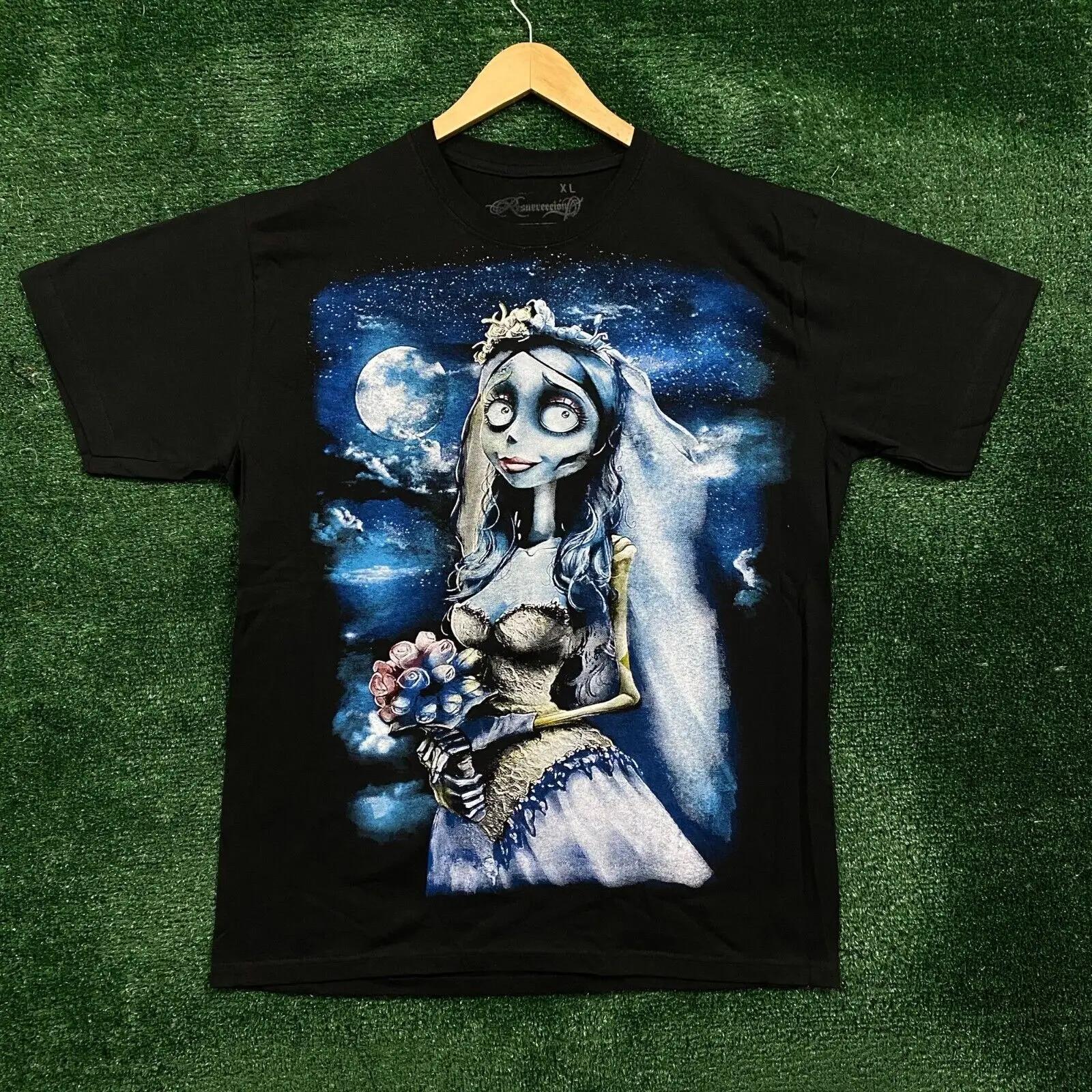 Cadavere Sposa Emily Il Cadavere Sposa T-Shirt A Doppia Faccia Taglia Extra Large