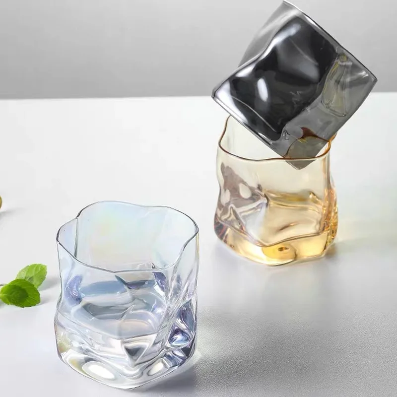 Bicchiere Da Whisky Irregolare Bicchiere Da Whisky In Cristallo Vecchio Stile Bicchiere Da Vino Bicchiere Da Vodka