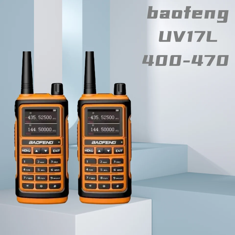 Baofeng Walkie Talkie Uv17L Ricevitore Wireless, Teye-C, Walkie Talkie Ad Alta Potenza, Radio Bidirezionale, One Touch, Outdoor, Campeggio