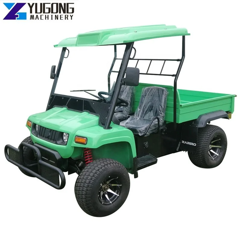 Buggies Da Golf E Veicoli Utilitari Elettrici Da Fattoria Veicolo Da Pista Da Traino Elettrico A Batteria Farm Utv Con Scatola Di Carico