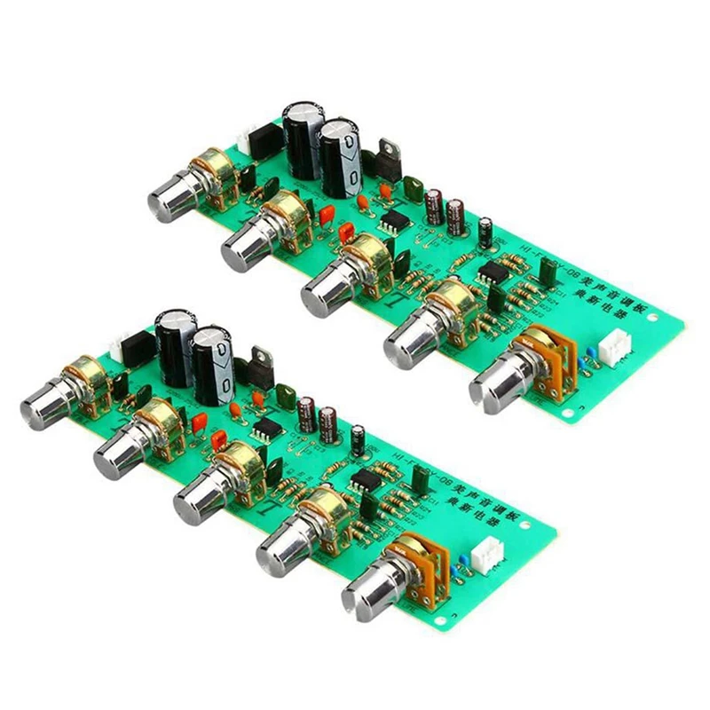 2.0 Hifi Audio Preamplificatore Bass Midrange Treble Balance Scheda Finita Preamplificatore Audio Regolabile Con Controllo Del Tono C2-004