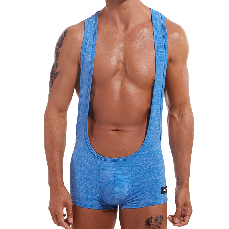 Intimo Uomo Intimo Sospensorio Body Sexy Canottiere Da Wrestling Tute Tute Orsacchiotti Intimo Aperto Taglie Forti