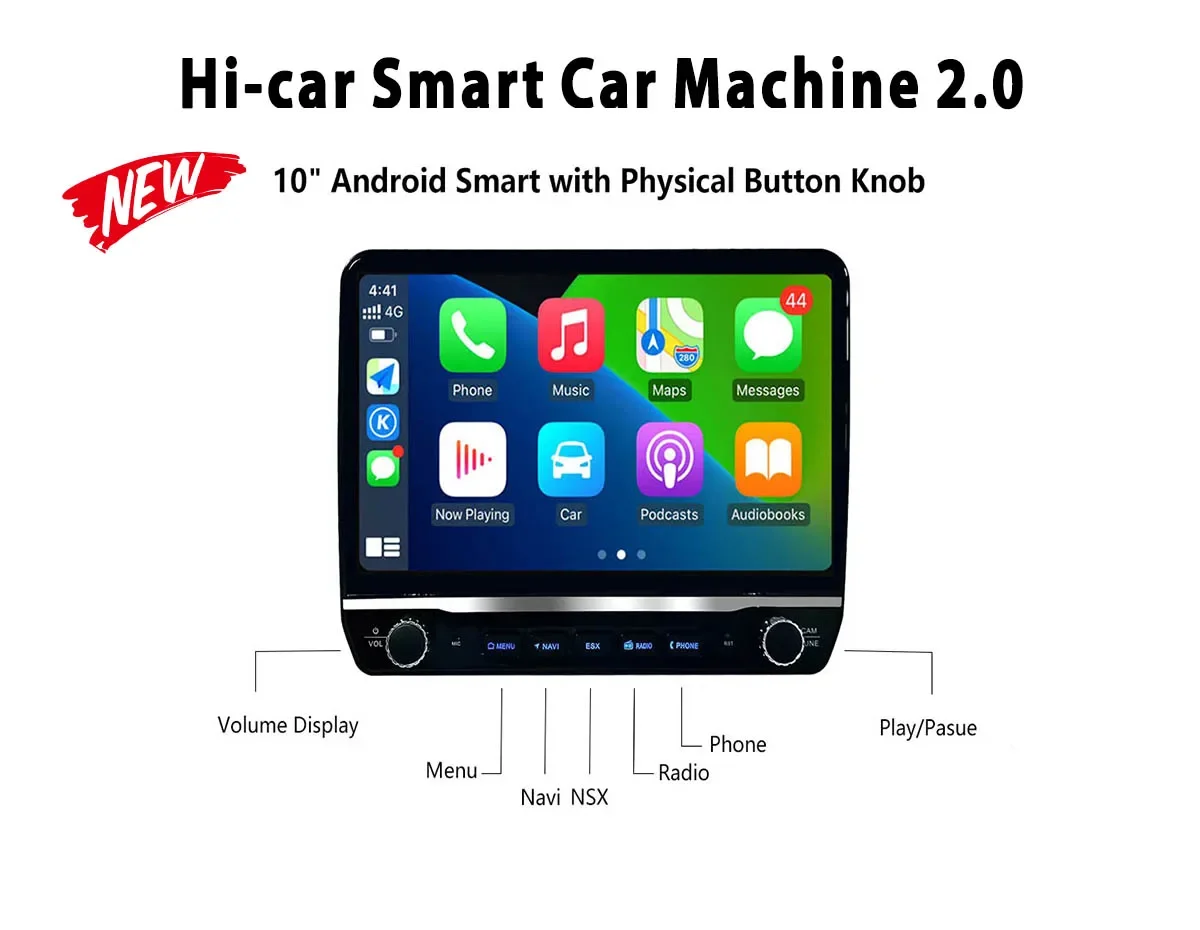 2Din Più Nuovo Due Pulsanti Android Car Multimedia Per Bmw E46 Multimedia Video Player Head Unit Radio Stereo Wireless Carplay
