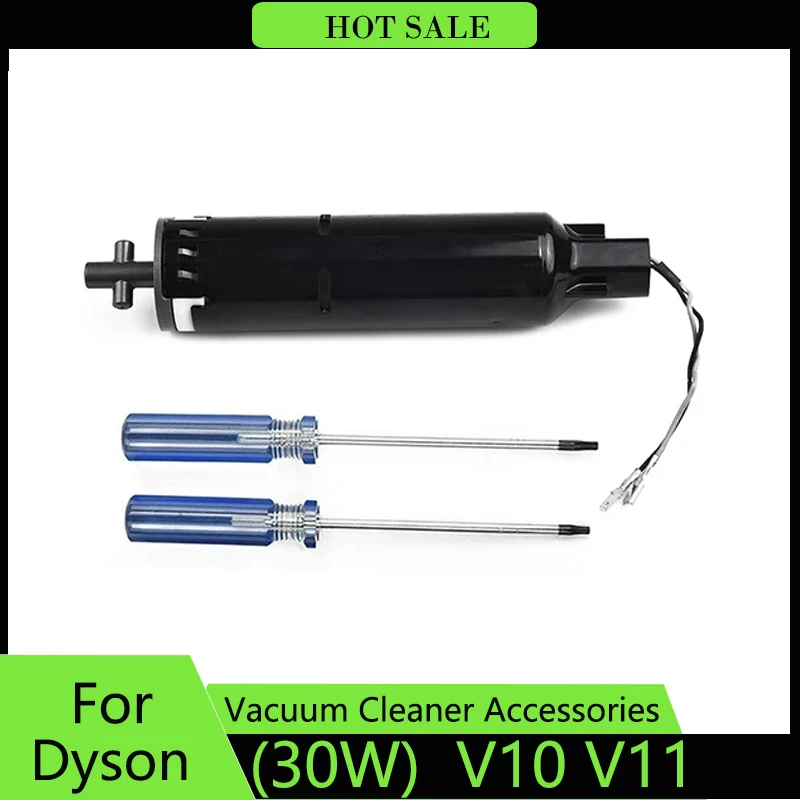 30W Aspirapolvere Soft Velvet Roller Brush Head Brushbar Motor Assembly Sostituzione Per Dyson V10 V11 Aspirapolvere Pezzo Di Ricambio