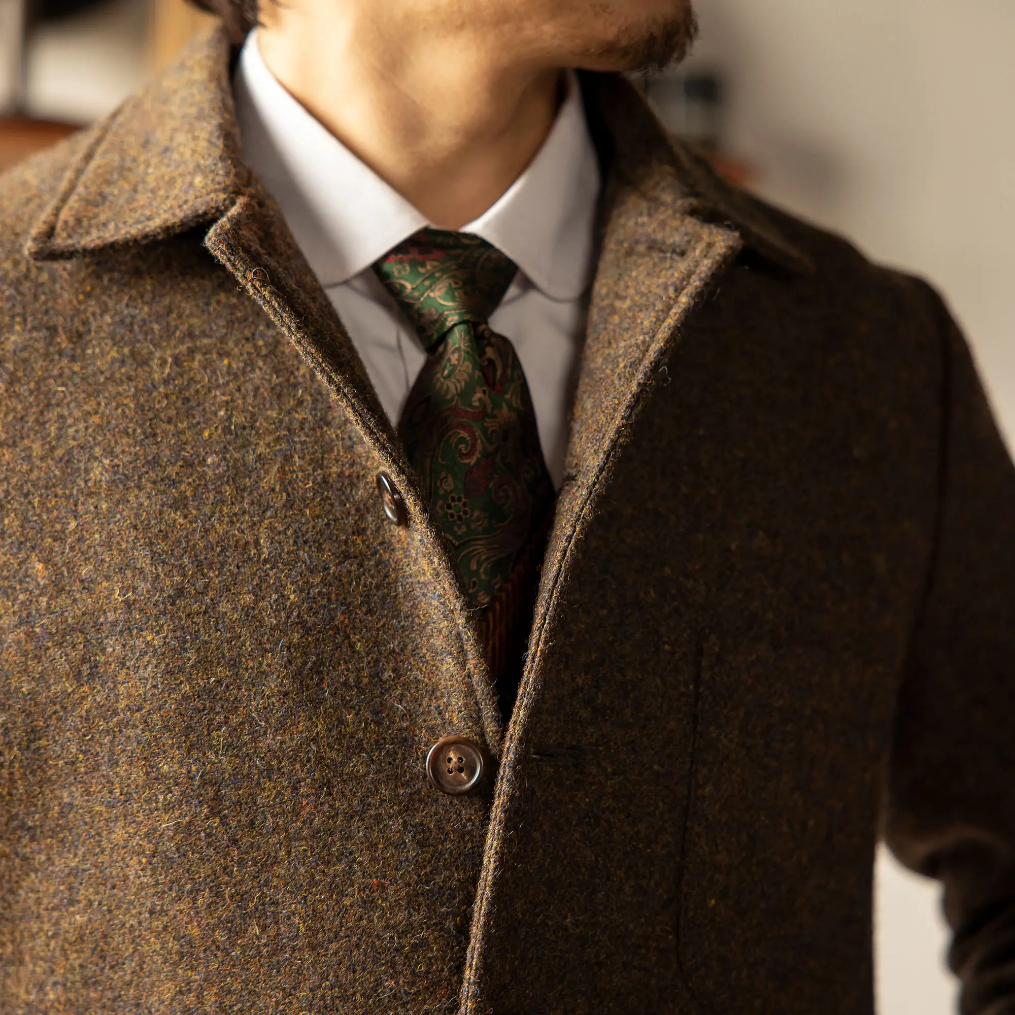 Ns-0003 Red Tornado Us Big Size Top Quality Super Warm 85% Wool Tweed Blazer Vintage Elegante Giacca Da Lavoro Francese