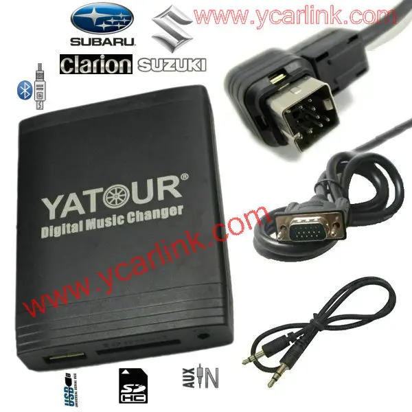 Ce-Net Di Interfaccia Aux Di Deviazione Standard Del Commutatore Di Digital Per La Radio Del Cd Di Clarion Dell'Oem Subaru Legacy Bl5 Mcintosh