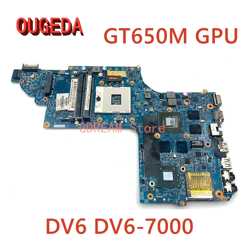 Ougeda 48.4 St06. 021 682172-001 682175-501 682174-001 Scheda Madre Pc Per Hp Pavilion Dv6 Dv6-7000 Hm77 Gt650M Gpu Completamente Testato