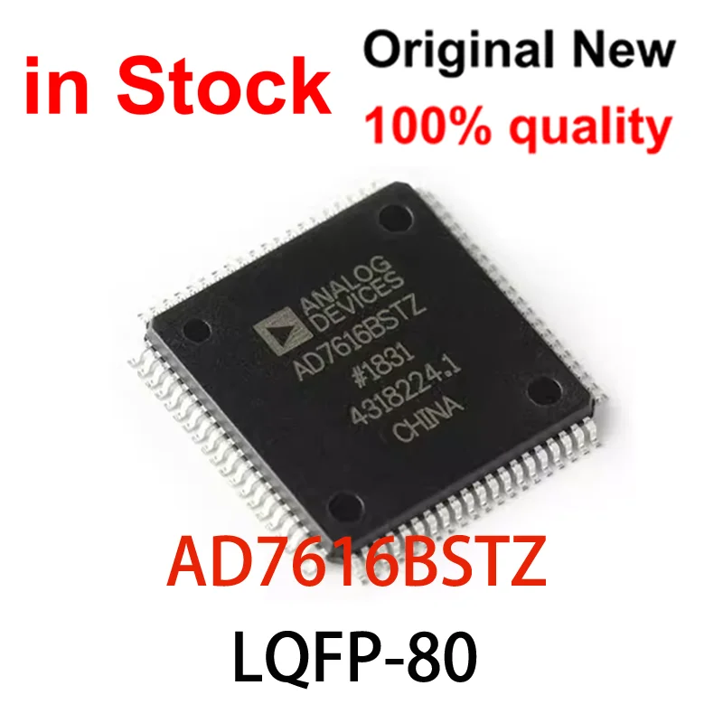 100% Nuovo Muslimad7616 Lqfp-80(14*14) Acquisizione Dati Adcs/Dacs-Specializzato