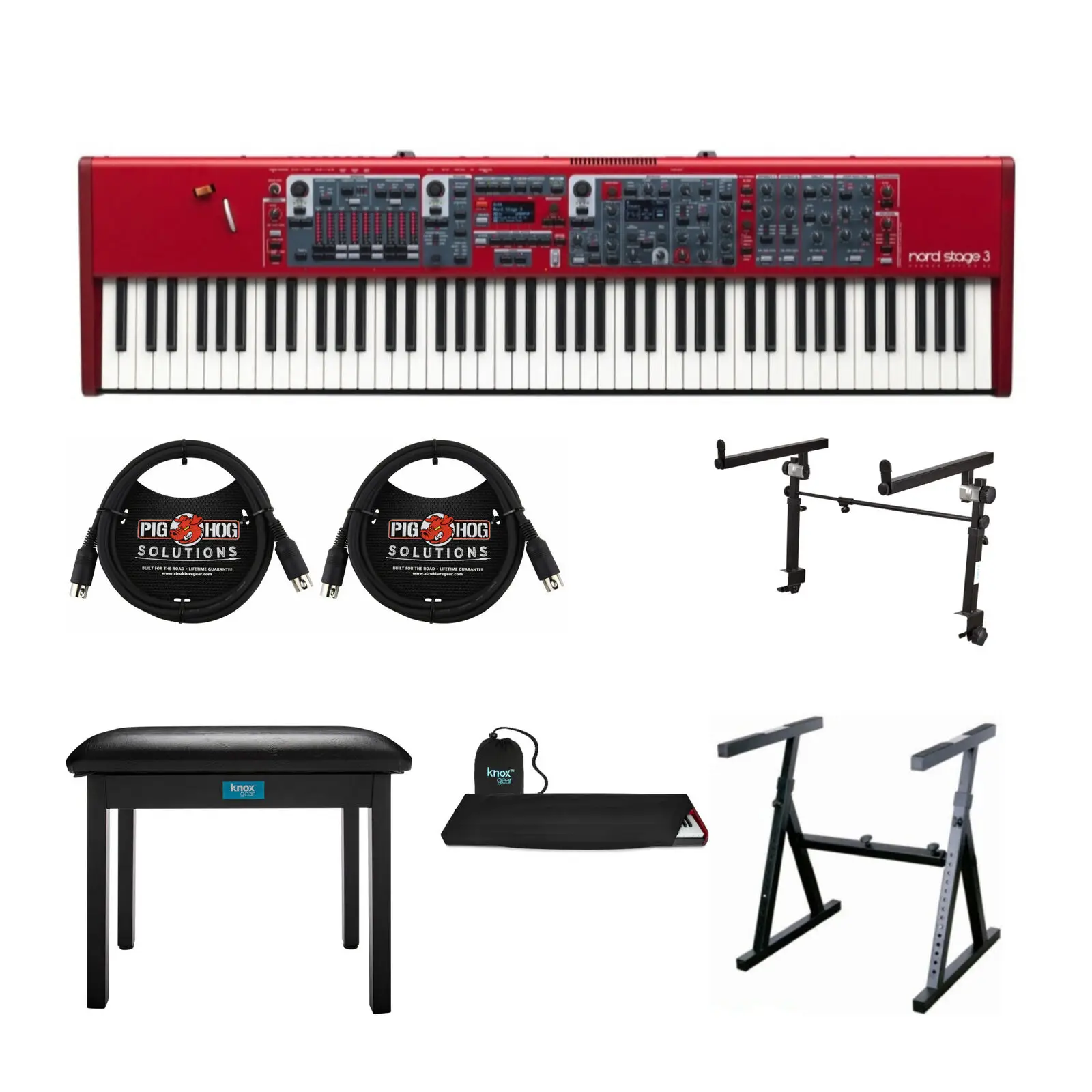 Nuovo Piano Nord Stage 3 88 Scontato Tastiera Ad Azione Martello Completamente Ponderata Pianoforte Digitale