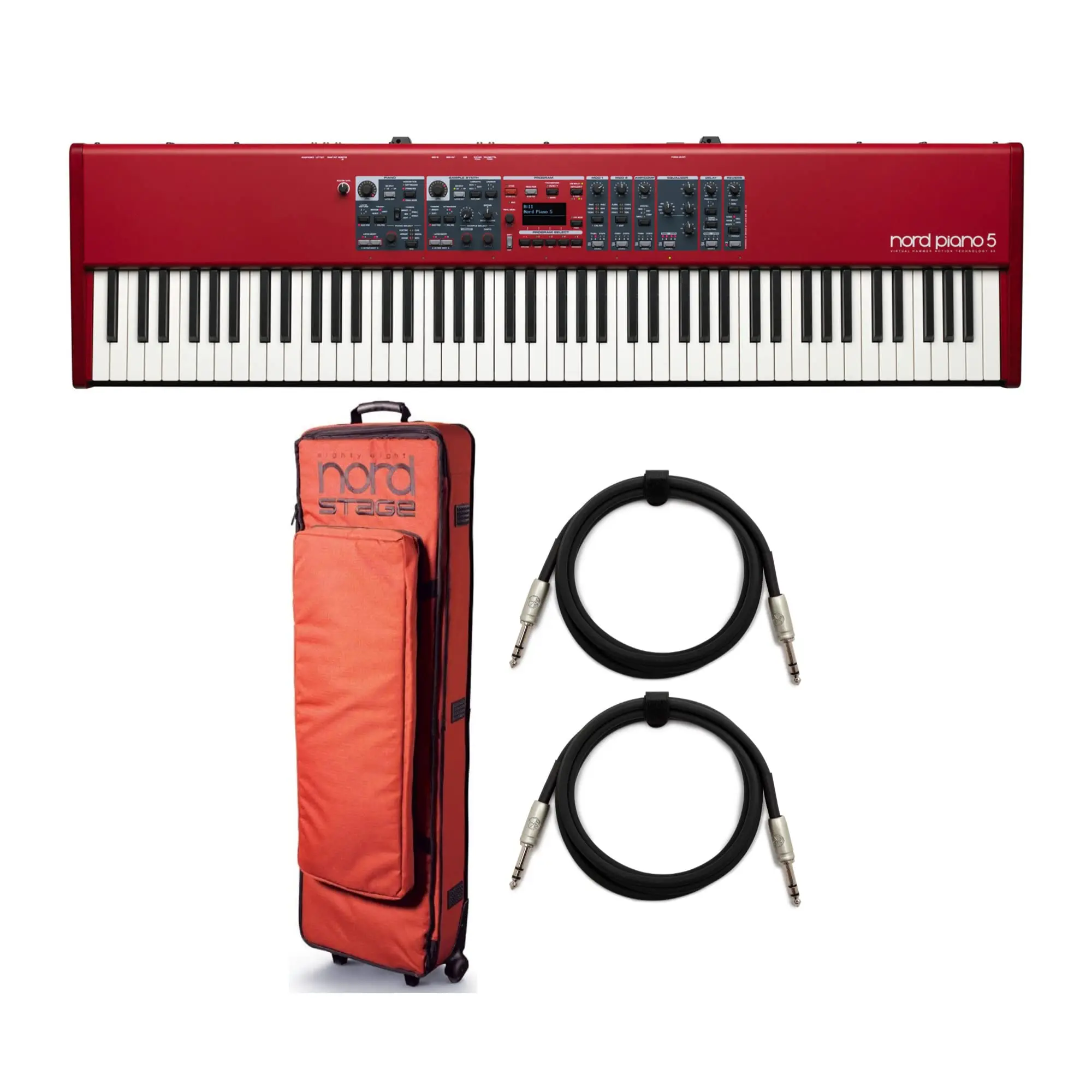 Acquista 2 Ottieni 1 Gratis Nuova Tastiera Nord Piano 4 88 Tasti Stage Hammer-Action In Sconto