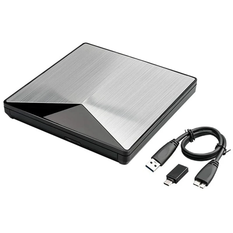 Usb3.0 Bluray Drive Esterno Cd Dvd Burner Type-C Bd Cd Lettore Dvd Supporta 3D Per Laptop Desktop Mac Os Windows