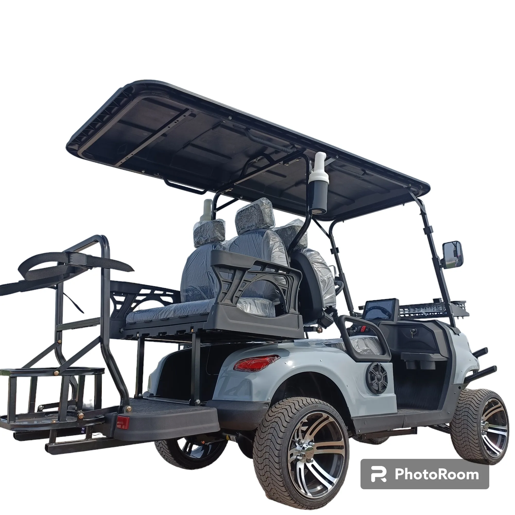 Fornitura Di Fabbrica All'Ingrosso Club Car 2 4 6 Posti Eco Electric Street Legal Off Road Electric Motor Golf Cart