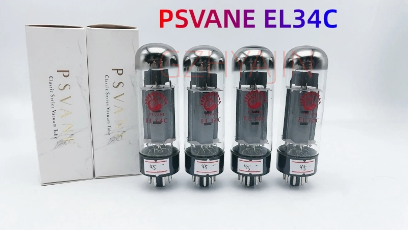 Tubo Psvane El34C Coppia Abbinata Di Fabbrica Originale Sostituire El34 6 Ca7 6 L6 Per Amplificatore Tubo A Vuoto Hifi Amp Audio Spedizione Gratuita