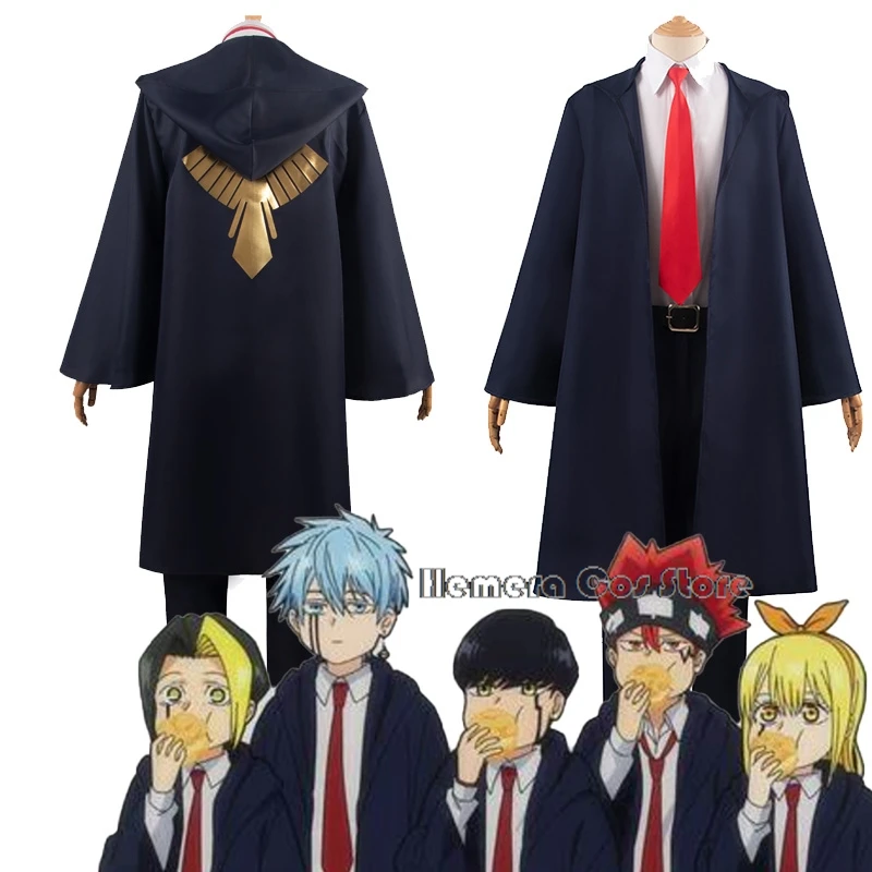 Mashle: Magic And Muscles Mashle Dot Costume Cosplay Parrucca Cappotto Anime Cosplay Easton Magic School Uniforms Suit Peluca