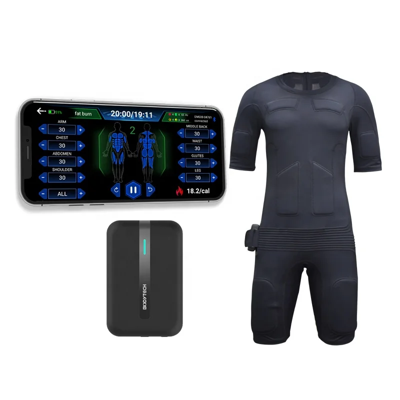 Ems Professional Gym Machines Ems Personal Training Equipment Muscle Building Fitness Suits Ems Full Outfit