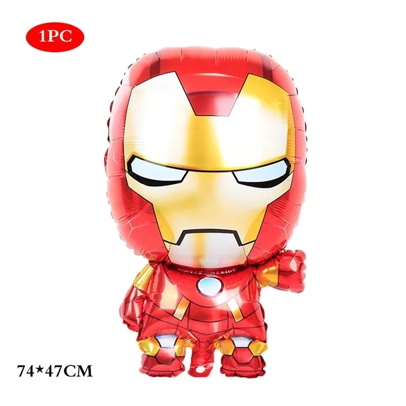 Marvel Comics Captain America Spider-Man Hulk Marvel Comics Boy Birthday Balloon Set