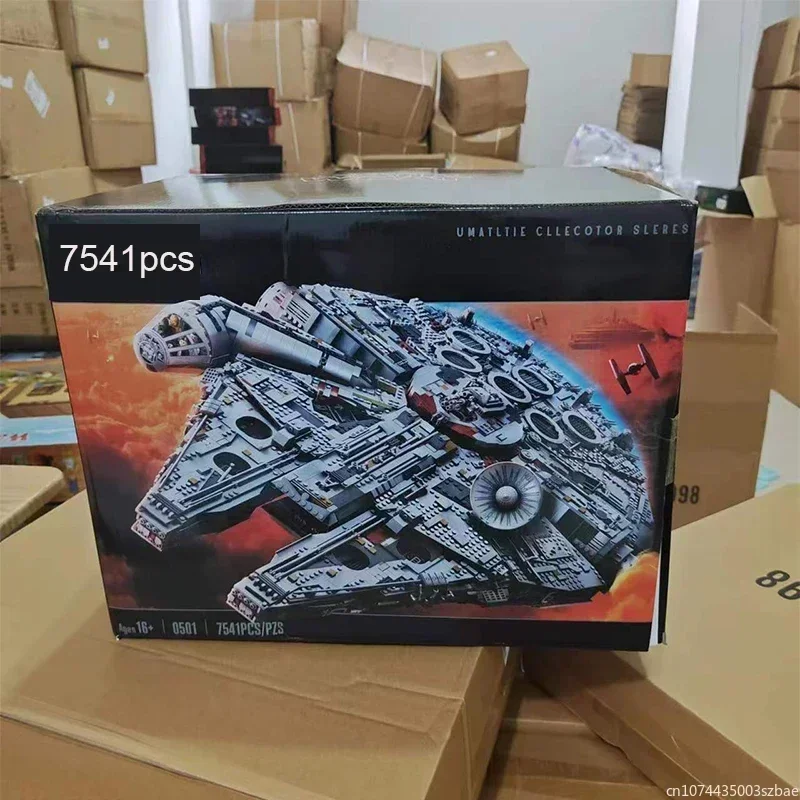 The Millennium Ship Falcon Building Blocks Star Destroyer Compatibile 75192 Grandi Regali Giocattoli Per Bambini Bambini