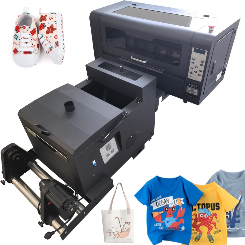 Stampante Kinglocor Dtf A3 Shake Powder All-In-One T-Shirt Stampante Dtf Macchina Da Stampa Xp600