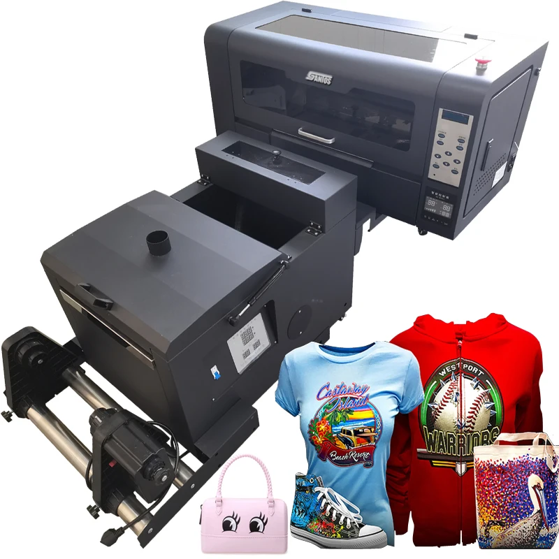 Stampante Dtf Professionale Xp600 Macchina Da Stampa Per T-Shirt Dtf Cmyk W Inchiostro Xp600 A3 Stampante Dtf 30 Cm