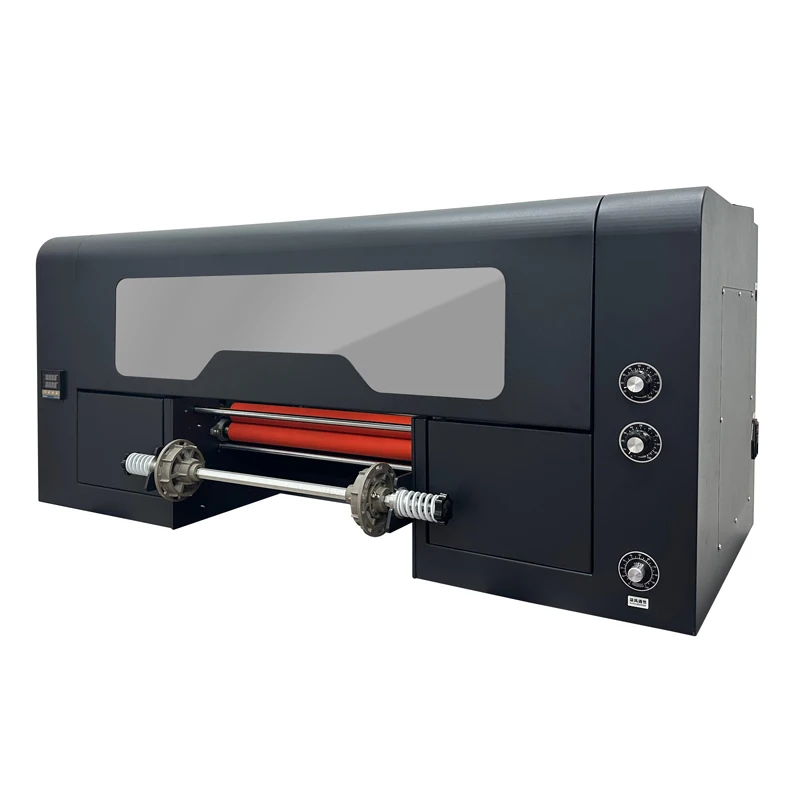 Commercio All'Ingrosso Di Alta Qualità Xp600 30Cm Uv Dtf Stampa Cmykwv 2 Testina Di Stampa Penna Tazza Di Vetro Avvolge Decalcomanie Etichetta Adesiva