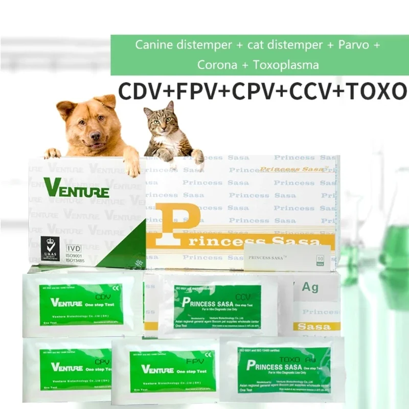 Per Test Rapidi Delle Urine Sulle Feci Cani E Gatti Per Diagnosi Precoce Dei Parassiti Intestinali