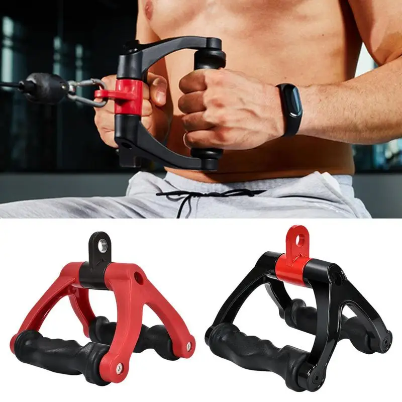 Barra A Remi Ergonomica A Forma Di V Palestra Fitness V-Handle Bicipiti Tricipiti Allenamento Posteriore T-Bar Row Handle Lat Pull Down Cable Device