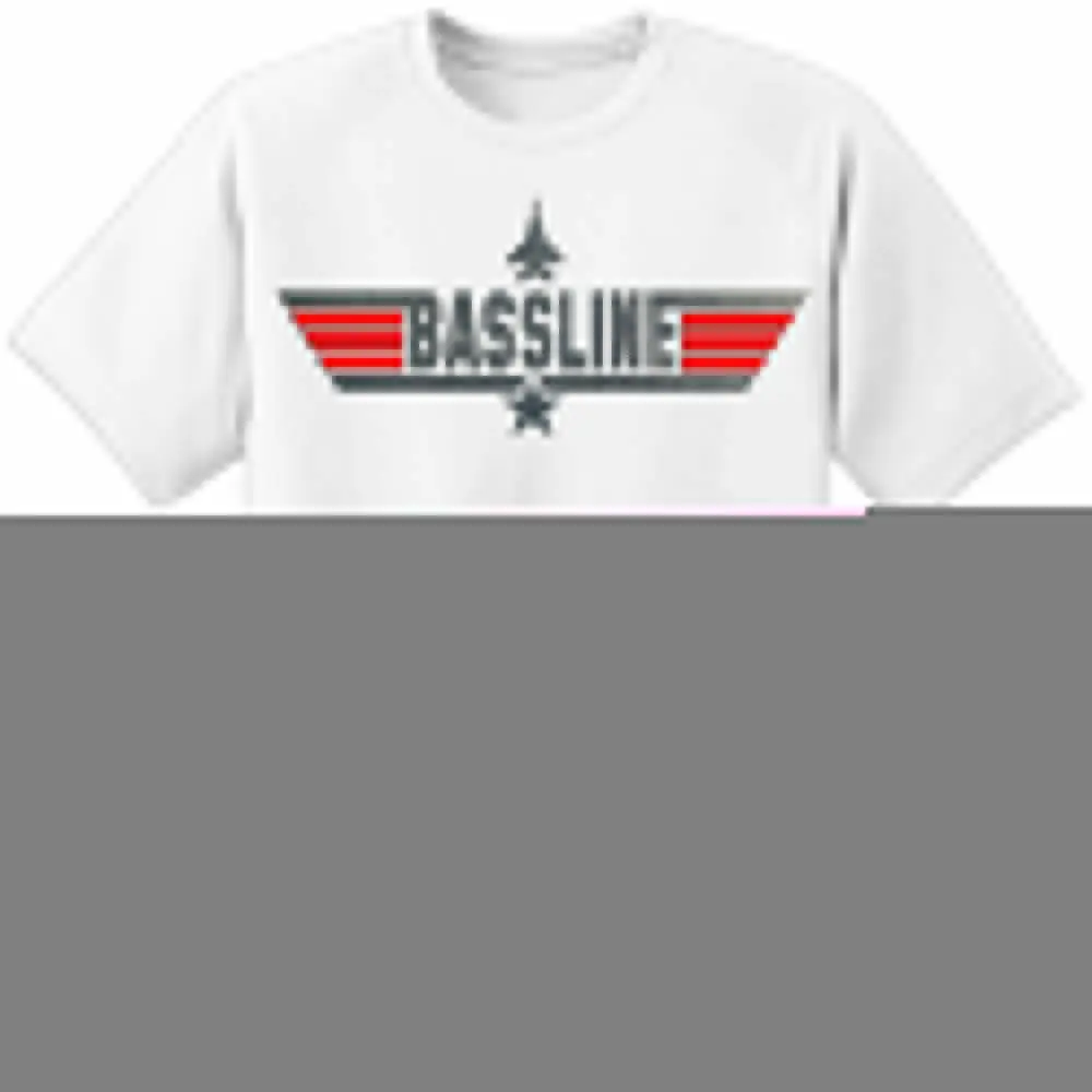 Bassline Top Gun T-Shirt Dj Pioneer Cdj2000 Ponti 1210 Akai Nexus Technics Nxs