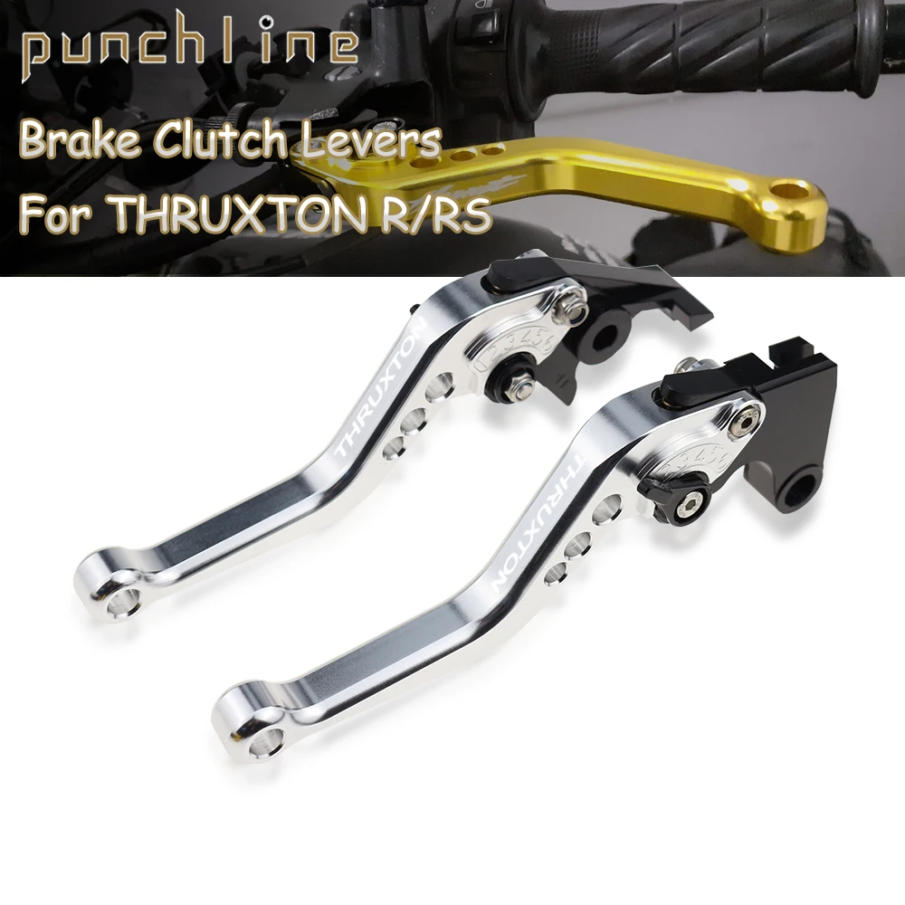 Fit Thruxton R 2016-2022 Maniglie Freno Regolabili Per Leve Frizione Thruxton Rs