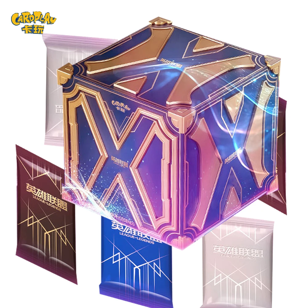 League Of Legends Collection Card 3D Esports Games Heroes Shining Together Rare Limited Edition Cards Kid Regalo Di Compleanno Preferito