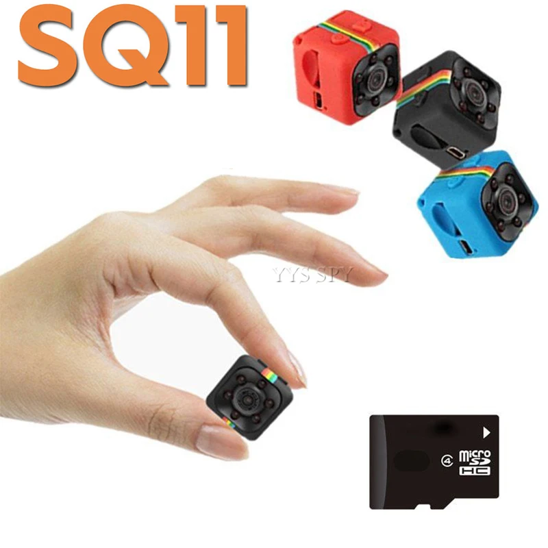 Sq11 Mini Camera 960P Espias Escondimento Video Segreto Registratore Audio Piccola Micro Videocamera Espion Body Cam Supporto Tf Card Nascosta