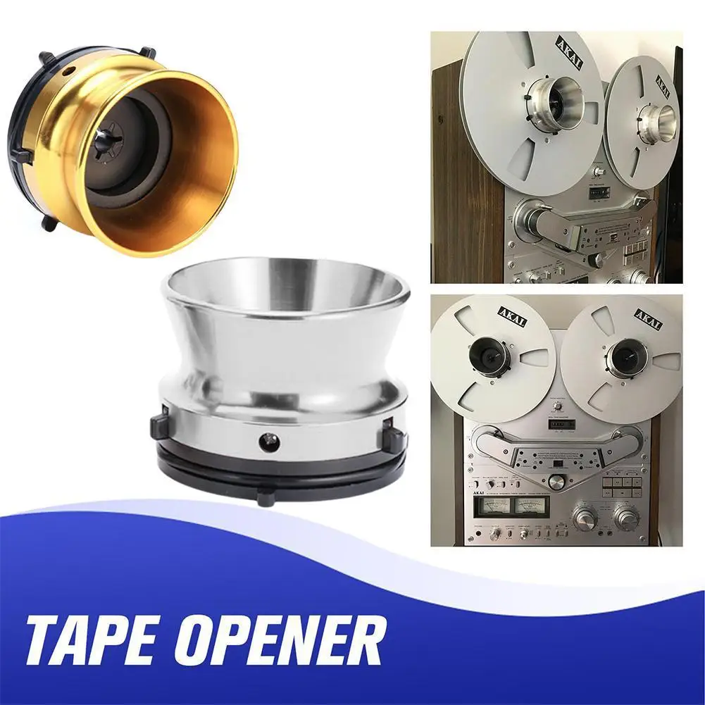 10 In Opener Per Studer Revox Alluminio Senza Adattatore Hub Nab Dispositivo Di Caricamento Universale Per B67 Akai Teac Reel To Reel Recorder