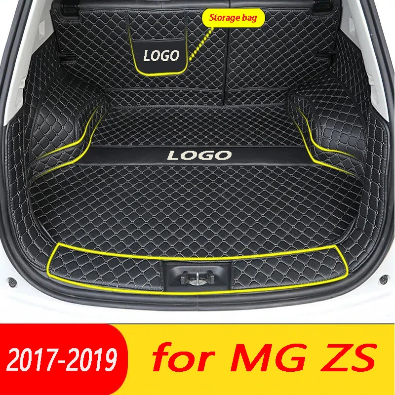 Car-Styling Per Mg Zs 2017-2019 Car Rear Boot Liner Trunk Cargo Mat Tray Floor Carpet Mud Pad Protector