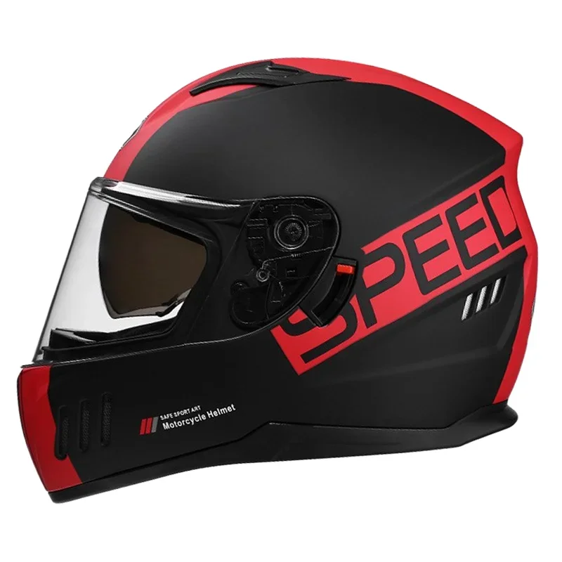 Best Seller Men Helmet Motorcross Safety Hat Full Face Downhill Engine Integrale Casco Moto Casco Moto