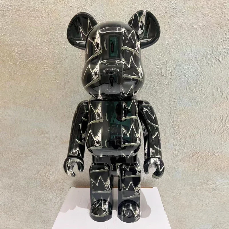 Nuovo 1000% Bearbrick Action & Toy Figures 70Cm Jean-Michel Basquia Limited Collection Accessori Moda Medicom Toys